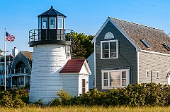 Hyannis Harbor Lighthouse in Cape Cod
